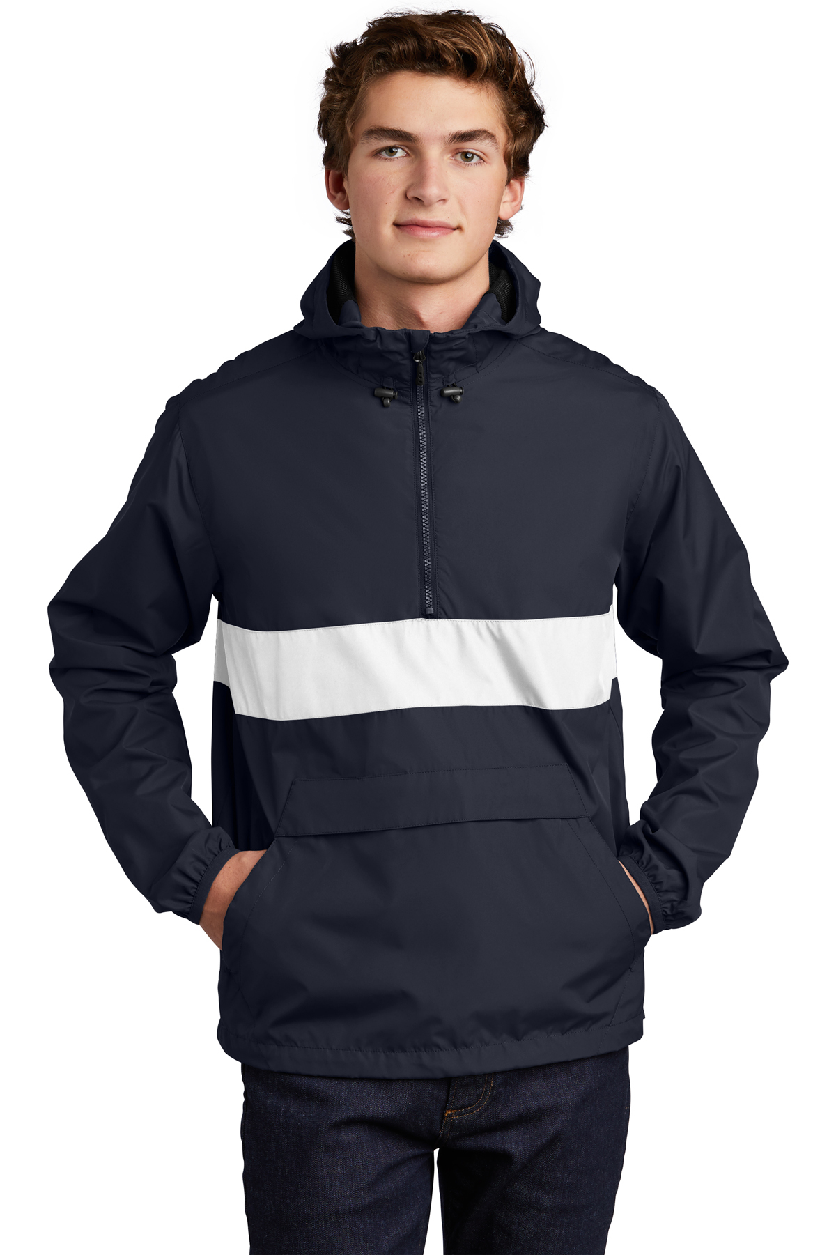SportTek® Zipped Pocket Anorak Valley Athletics